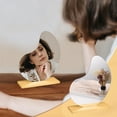 thumbnail image 2 of Pompotops Fashion Irregular Acrylic Mirror Desktop Desktop Makeup Mirror Clearance, 2 of 6