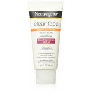 Neutrogena Clear Face Broad Spectrum SPF 30, Fragrance Free, 3.0oz, 2-Pack