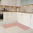 thumbnail image 5 of Yiaed Floral Mugs And Strawberries Kitchen Rugs Sets of 2 Kitchen Mats Cushioned Anti Fatigue Kitchen Rug Tapetes Para Cocina for Sink,Laundry Room, 5 of 6