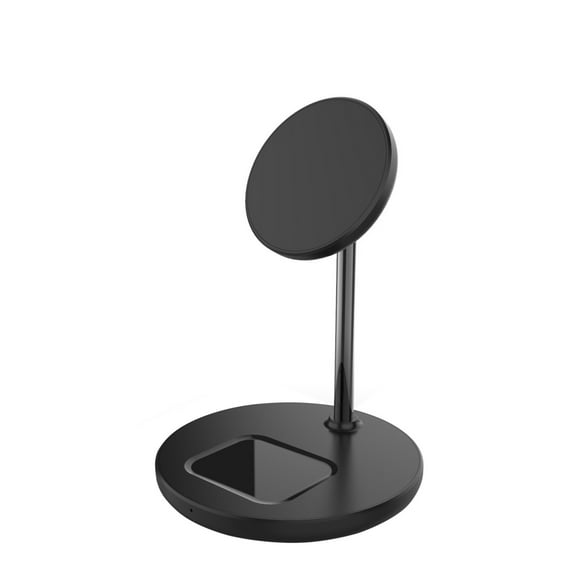 Bouanq Wireless Charging Station 2 In 1 Charging Station For Multiple Devices 15W Magnetic Wireless Charger Stand Compatible With Iphone 12 13 & Airpods