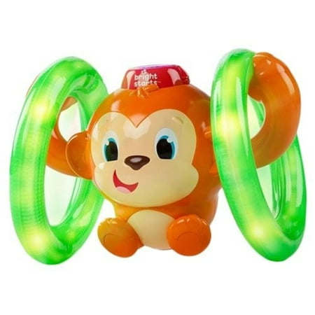 Grow Monkey - Lights Baby Roll & Glow Monkey, 0 By Bright Starts