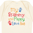 thumbnail image 4 of Inktastic Grammy and Pappy Love Me Boys or Girls Long Sleeve Baby Bodysuit, 4 of 5