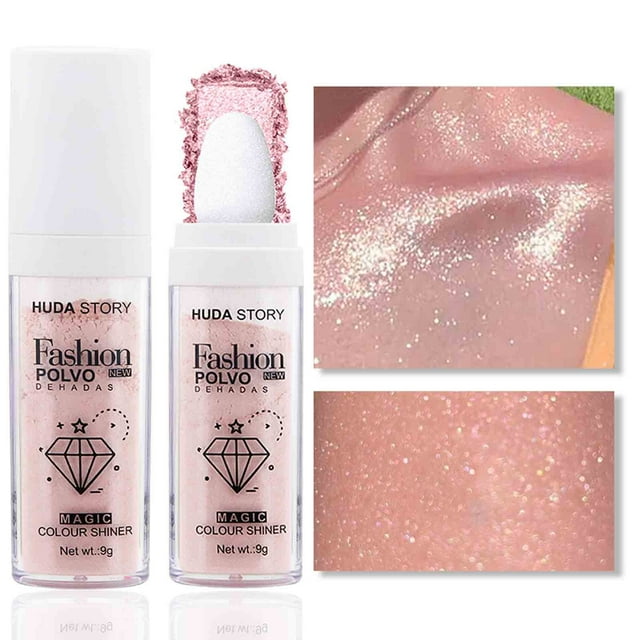 Xihbxyly Polvo Iluminador, Polvo Iluminador Tridimensional Natural, Rubor de Textura Mate Suave, Polvo Fino de Color Intenso, Versatilidad para Maquillaje Diario, Ideal para Amantes Del Maquillaje, P