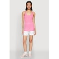 thumbnail image 3 of Womens Ribbed Knit Racerback Tank Top, 3 of 5