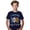 Dark Blue, variant on UACY 100 Days of School Shirt for Kids Boys Girls Funny 100th Day of School Toddler Graphic Short Sleeve T-Shirt