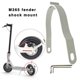 thumbnail image 5 of Toystoory Soporte de guardabarros trasero para patinete eléctrico, soporte rígido para piezas de accesorios para patinete Ciclismo negro, 5 of 6