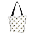 thumbnail image 2 of Kdxio Bee Women Reusable Grocery Bags Foldable Ripstop,Reusable Shopping Bags for Shopping,Gym,Gift, 2 of 8