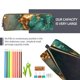 thumbnail image 5 of Fotbe Emerald Color Gold Marble Estuche para Lápices de Cuero con Estampado, Estuche con Cremallera Resistente, Organizador Compacto y Elegante para Papelería, 5 of 7