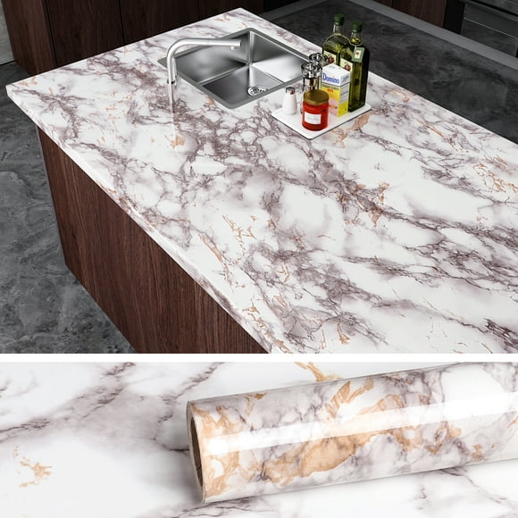 Marble Contact Paper Countertops