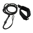 thumbnail image 3 of GARENDE Surfboard Leash Rope Coiled for Shortboard All Types of Surfboards Longboard black, 3 of 9