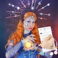thumbnail image 3 of TIMIFIS A Ores Gemstones Astrology Set Natural Crystal Twelve Constellations Cloth Bag Set Home Decor, 3 of 4