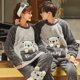 thumbnail image 1 of Pijama con dibujos de animales para mujer, ropa de dormir con capucha, de manga larga, para fiesta de Navidad y Casa, Unisex, 1 of 4