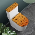 thumbnail image 2 of HELLHERO Spiderweb Halloween Fits All Toilet Shapes Stretch Fit 2 Piece with Adjustable Toilet Seat Covers Set Washable and Reusable, 2 of 8