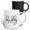 Multicolor, variant on 3drose, Typography of Daddy Est 2025, 11oz Mug