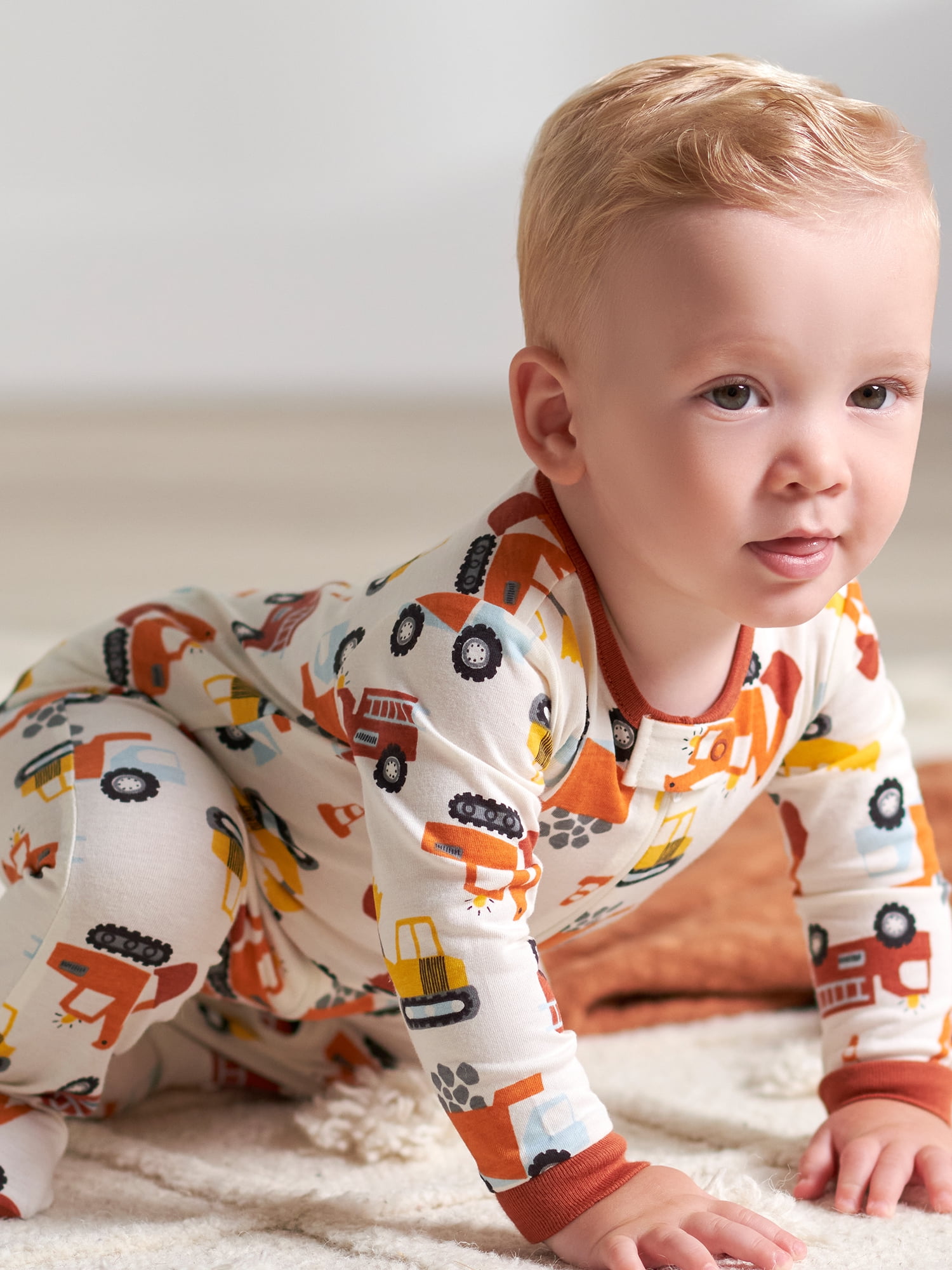 Gerber Baby Boy Sleep 'n Play Footed Pajamas, 4-Pack