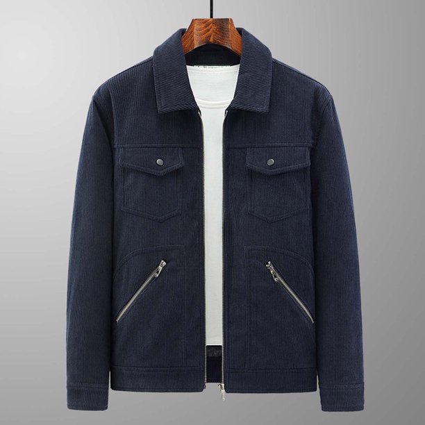 Navy blue jacket on sale walmart