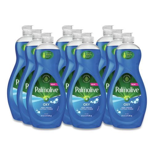 Ultra Palmolive US04229A Dishwashing Liquid, Unscented, 20 Oz Bottle, 9/carton