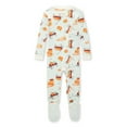 thumbnail image 2 of Burt's Bees Baby Organic Cotton Baby One Piece Sleeper Pajama, Sizes 12 Months- 24 Months, 2 of 2