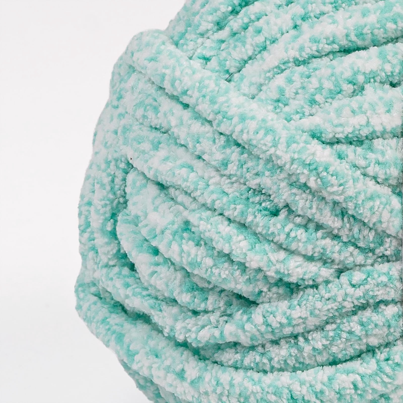 Crafted by Catherine Aqua Chunky Heather Super Bulky Yarn, 49 yards, 7oz/200g (2 Pack)