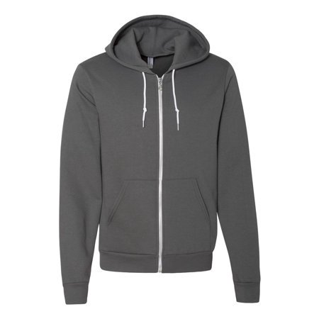 American Apparel Sweat à Capuche à Fermeture à Glissière Complet en Polaire Flex Unisexe