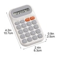 thumbnail image 3 of Calculators Desktop,Digit Desk Calculator, Standard Function Calculator Pocket Scientific Calculators,PalmSized 8Digit Calculator Portable Mini Pocket Calculatorto Use for Home OfficeSchool Business, 3 of 6
