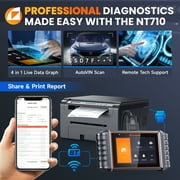 FOXWELL Automotive Bi-Directional Diagnostic Scan Tool OBD2 Scanner All System Code Reader All Reset