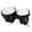 Black, variant on 4" 5" Percussion Bongos Drum Set Percussion Instrument Tunable African Hand Drum for Professionals Boys Girls Adults Gifts Black