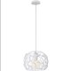 thumbnail image 1 of Lámpara de araña de hierro industrial con suspensión geométrica circular de estilo nórdico, lámpara blanca E27, lámpara retro para restaurante, bar y cafetería, 1 of 6