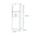 thumbnail image 4 of Refrigerador 11 Pies Mabe Top Mount Con Despachador de Agua RMA300FJMRQ0 Silver Dark, 4 of 8