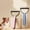 Blue,Pink, variant on Pet pro grooming tool for Cats dogs,2-Sided Dematting & Deshedding Comb for Dogs & Cats,Versatile Undercoat Detangler Brush for Shedding,Matted Hair & Fur Remover Tool,Blue 4*7"