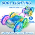 thumbnail image 4 of NAOJIE Beach Amphibious Remote Control Car Toys with Led Lights,2.4 Ghz Remote Control Car Waterproof-Blue,Amphibious Remote Control Car,Waterproof Rc Car,Remote Control Water Toys, 4 of 8