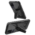 thumbnail image 4 of For Lively Jitterbug Smart4 / TCL 40 XL / TCL 40 T Case with Kickstand Belt Clip Holster Case w/Tempered Glass Screen Protector Phone Case Cover for Jitterbug Smart 4 - Black, 4 of 5