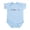 Sky Blue, variant on CafePress - CTRL + C Body Suit - Baby Light Bodysuit, Size Newborn - 24 Months