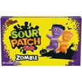 thumbnail image 3 of (4 pack) SOUR PATCH KIDS Zombie Orange & Purple Soft & Chewy Halloween Candy, 3.5 oz, 3 of 15