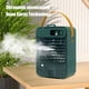 thumbnail image 5 of Ventilador De Refrigeración De Aire De Escritorio Mini ventilador de aire frío 3 velocidades 1200 mah Ventilador de refrigeración por agua para la habitación del hogar (verde), 5 of 6