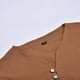 thumbnail image 3 of Camisas Para Hombre Talla Extra Las camisas de vestir de manga corta de estilo playero para hombres son generalmente adecuadas para camisas informales de negocios elásticas y sin arrugas (Orange, M), 3 of 6