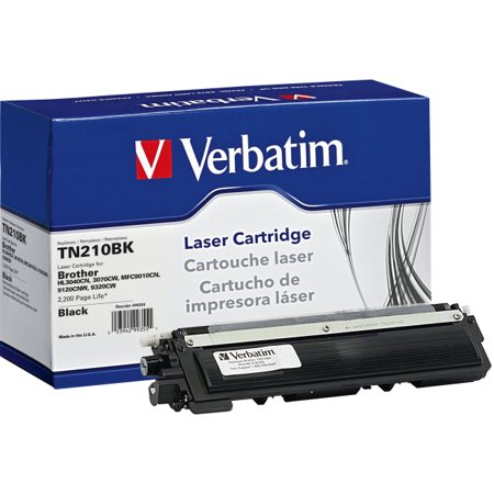 UPC 023942993551 product image for Verbatim Brother TN210BK Remanufactured Laser Toner Cartridge | upcitemdb.com