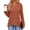 Caramel, variant on Casual Tops for Women Long Sleeve Shirts with Buttons Crew Neck Tunic Sweaters Fall Fashion Outfits