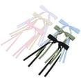 thumbnail image 6 of Wattne 6 Pcs Hair Bows for Women Clips -Hair Ribbon Bowknot Tassel Claw Barrettes with Long Tail for Women and Girls Hair Accessories, 6 of 8