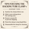 thumbnail image 3 of Fermtech Racking Tube Clamp 3/8 inch, 3 of 5