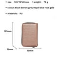 thumbnail image 4 of for Google Pixel 6 Pro Phone Case [Magnetic 2-in-1 Detachable Zipper Wallet] [Back Card Slots Accordion Wallet Case] Shockproof PU Leather Cover with Wrist Strap for Google Pixel 6 Pro, Rosegold, 4 of 11