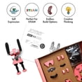 thumbnail image 3 of The Off Bits Joybit Construye tu propio juego de construcción de juguetes robot Kit de aprendizaje de actividades educativas Kit de modelo de construcción y juego creativos Juguetes de vapor para niño, 3 of 5