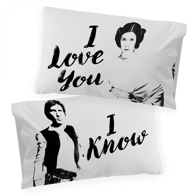 star wars i love you i know pillow cases