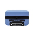 thumbnail image 4 of Travelers Club 20" Skyline Rolling Hard Side Carry-on Luggage - Blue, 4 of 9