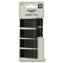 Equate Bobby Pins to Secure a Variety of Hairstyles, Black, (90 Count)