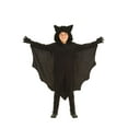 thumbnail image 1 of Kid's Fleece Bat Costume Child Fuzzy Flying Bat Costume, 1 of 10