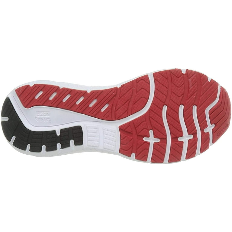 Brooks Men's Transcend 7 Running Shoes, Mazarine/Black/Red, 12 D(M