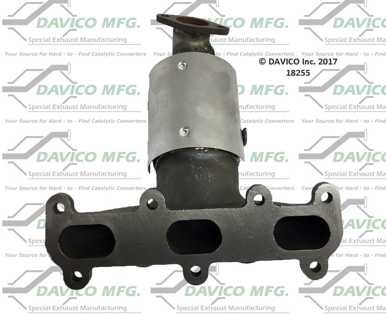 Davico Mfg Catalytic Converter P/N:18255 Fits select: 2005-2009 HYUNDAI TUCSON, 2005-2006 HYUNDAI SANTA FE