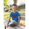 thumbnail image 2 of Monarch Butterfly Art T-Shirt Juniors -Image by Shutterstock,  Medium, 2 of 4