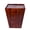 Chestnut Brown, variant on Reclaimed cone shaped 18 inch Square Side table | Accent Table | End Table